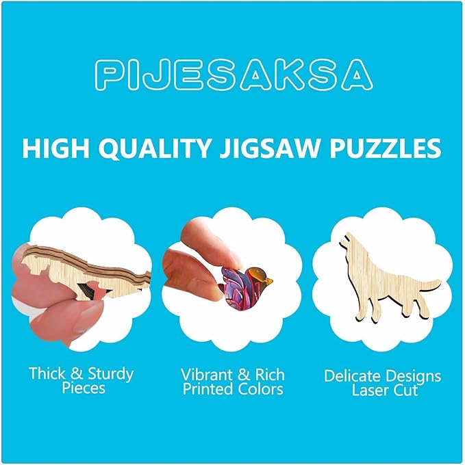 Wooden Puzzles for Adults - Glass Sunflower Wood Puzzle 600 Pieces, Unique Shaped Wooden Jigsaw Puzzles for Adults, Wood Puzzles Adult, Perfect for Birthday Gift, Family Puzzle, 17.3 * 17.3in, XL