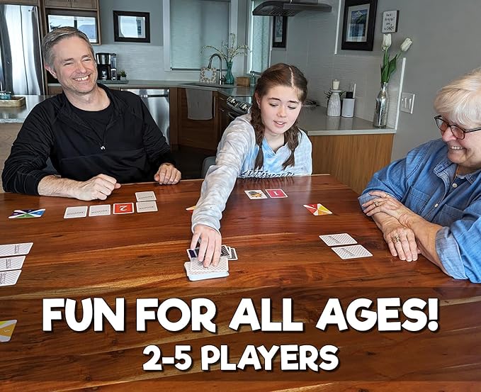 Elimino! A Fast Paced Card Game for Kids, Adults and Families, an Easy to Learn Game for a Fun Family Game Night | Ages 7+