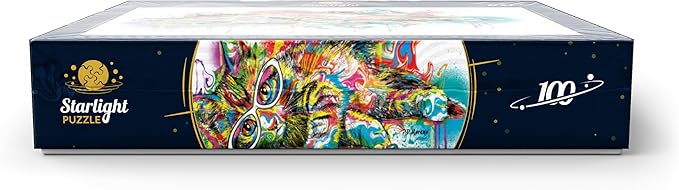 MyPuzzle Lazy Cat - Premium 100 Piece Jigsaw Puzzle for Adults