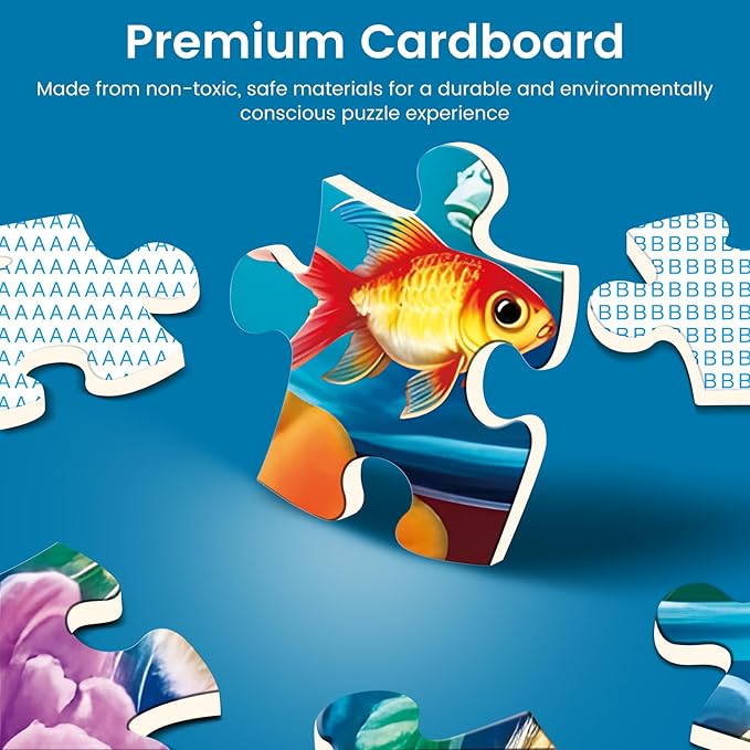 300 Pieces Puzzles for Adults,Unique Fun Cats Jigsaw Puzzles 300 Pieces for Adults Kids Seniors,Animal Pet Lover Puzzle for Kids Ages 8-10 10-12,Challenging Puzzles Perfect for Game Nights,20.5*15 In