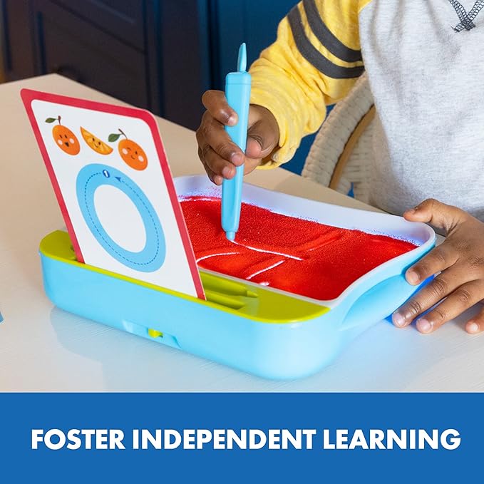 Educational Insights Light-Up Tracing Center - Toddler Learning Activities, Alphabet Learning Toys, Writing Practice for Kids, Learn to Write with Alphabet Flashcards, Letter Tracing for Kids, Ages 3+