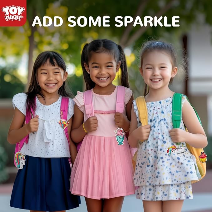 TOY Life Diamond Art Kits for Kids with Keychains, Unicorn Diamond Painting Kits for Kids, Gem Art Diamond Dots for Girls Age 8-12