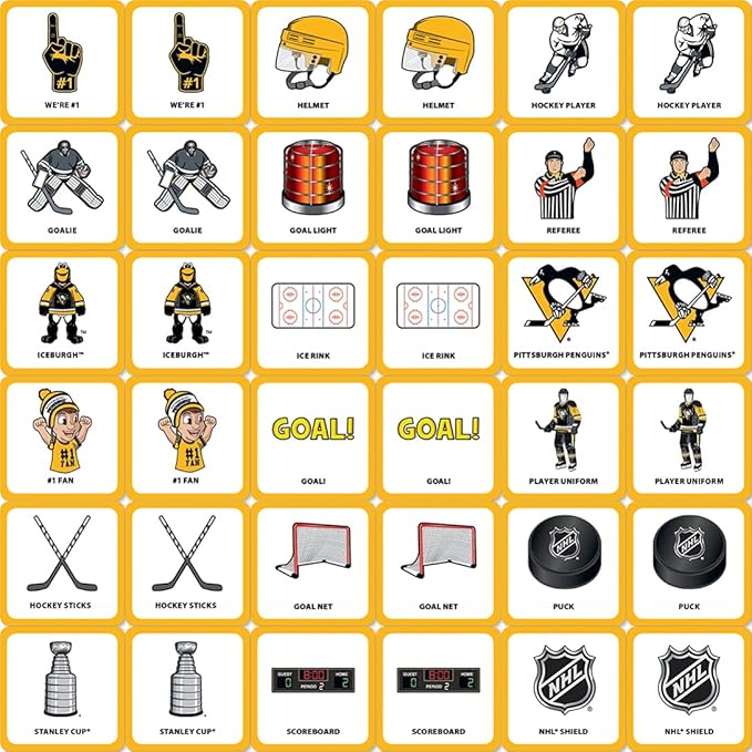 Masterpieces NHL unisex Matching Game