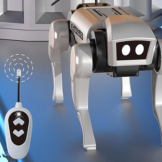 Robot Dog Toys - Kids Smart Robot Dog, Remote Control Robots Dogs, Learning Educational Kit Solar Interactive Toy | Robots Dogs Toys | for Adults Kids Boys Girls Birthday Holiday Parties