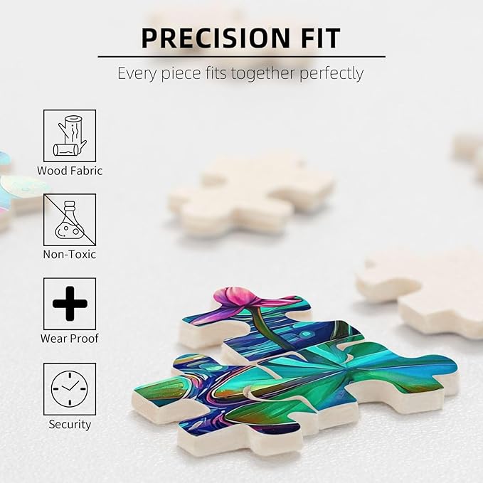 Waterlilies by Moonlight 1000 Piece Jigsaw Puzzle for Adults Waterlilies by Starry Night 1000 Piece Jigsaw Puzzle Waterlily 1000 Pieces Stained Glass Puzzle Stained Glass Puzzle with Flowers