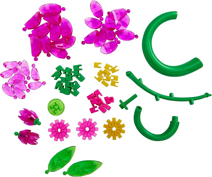 RoseArt Crystal Gem Creations Blooming Lotus Flower Kit, 75+ Pieces, Great for Adults, Tweens and Children Ages 8+