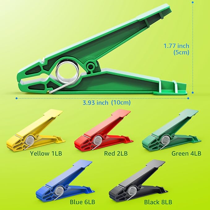 FitBeast Finger Exerciser Set – 5 Resistance Clips for Hand Therapy, Grip Strength & Dexterity – Ideal Finger Strengthener for Rehab, Stroke Recovery, Arthritis, Seniors & Athletes