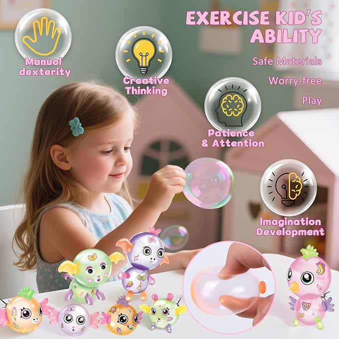 DIY Craft Kits Toys Accessories, Balloon Toy Accessories, Arts & Crafts Toy Accessories for 3 4 5 6 7 8 9 10 11 12 Year Boys and Girls Birthday Gifts