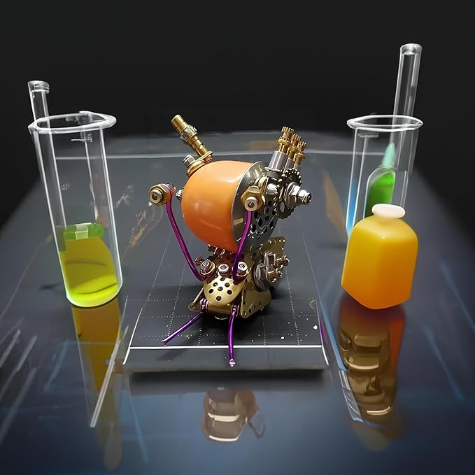 Mechanical Metal DIY 3D Insect Brass Puzzle (Snail-O)