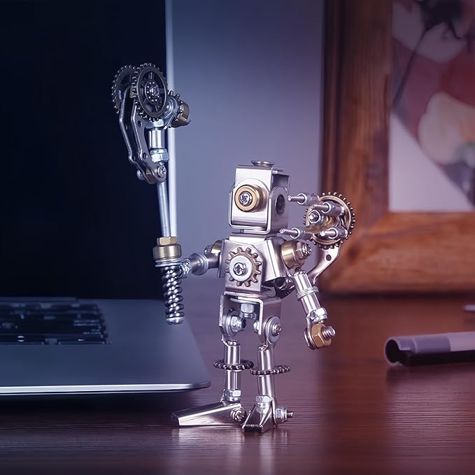 3D Metal Puzzle for Adults, Metal Model kit, combinable 3D Puzzle, 3D Mechanical Saint Puzzle, Fun DIY Assembly - The Best Gift for Men