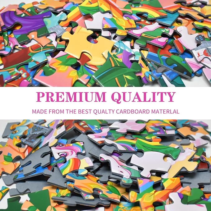 Puzzles for Kids Ages 4-8 100 Piece Puzzles for Kids, Castle 100 Piece Puzzles Children Learning Educational Toys Gifts Gifts Girls Age 4-6, 6-8, 8-10 Years Old (15 "X 10")…