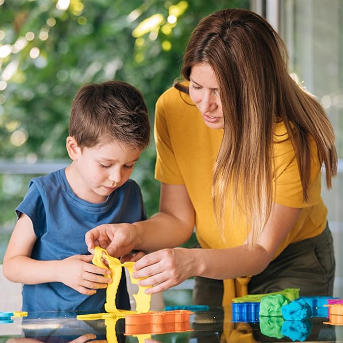 ESSENSON Air Dry Clay 27 Colors, Modeling Clay for Kids, DIY Molding Magic Clay for with Tools, Party Favors Toys Gifts for Age 3 4 5 6 7 8+ Years Old Boys Girls Kids