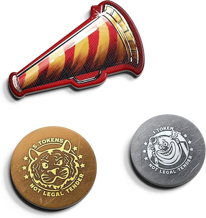 Big Top - Fast Paced Auction Game - 3 to 4 Players - 40 Minutes Play Time (Big Top (Base Game))