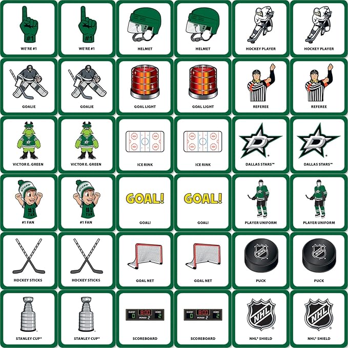 Masterpieces NHL unisex Matching Game