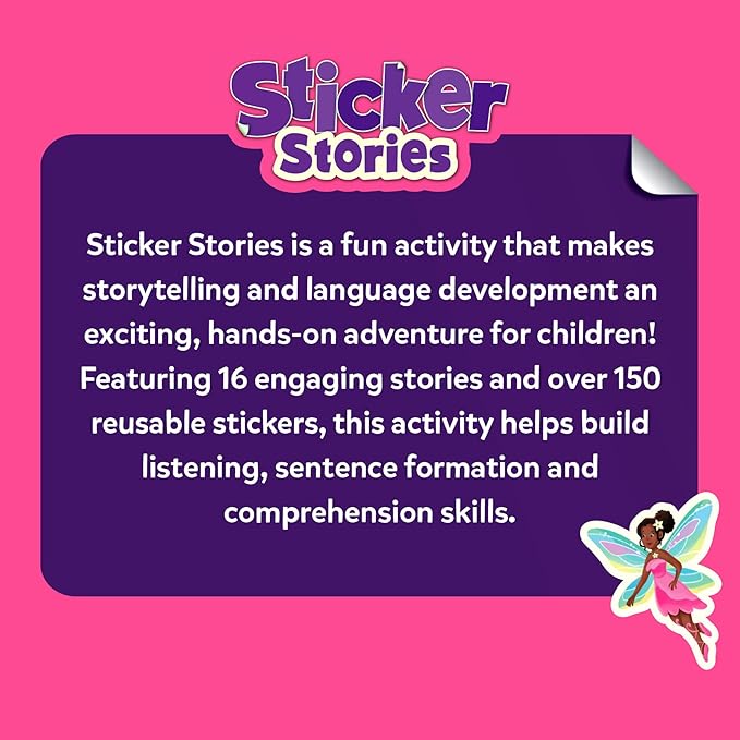 Skillmatics Activity Kit - Creative Storytelling & Skill Building with 150+ Reusable Stickers, Educational, Mess-Free Fun, Preschool & Kindergarten Toy, Gifts for Kids Ages 3, 4, 5, 6, 7