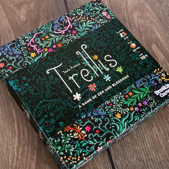 Trellis - Strategic Board Game | Perfect for Game Nights, Parties, and Casual Hangouts Components | Easy to Learn, Fun to Master | Ideal for 2-4 Players