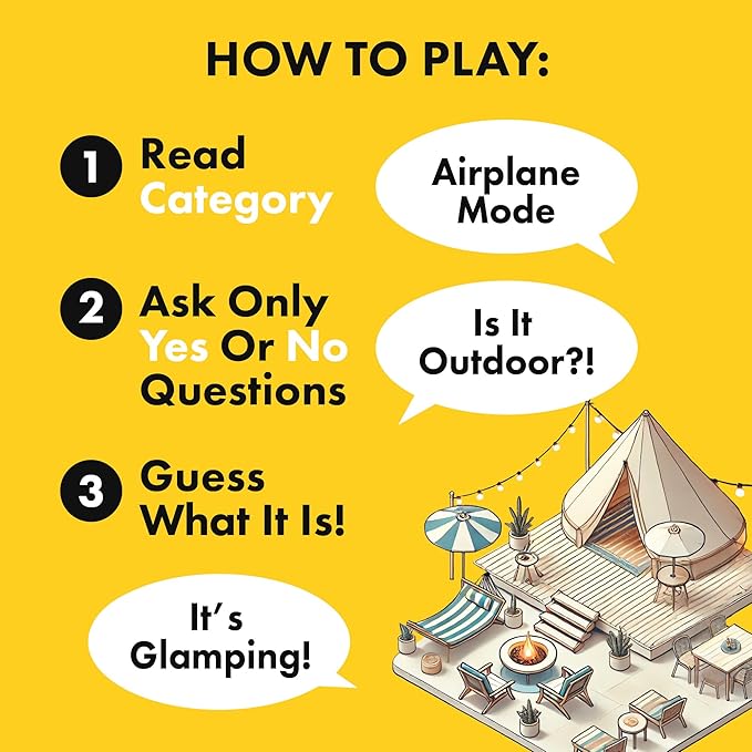 Educated Guess – Fast & Fun Yes‑or‑No Trivia Party Game for Families & Friends | 100 Clue Cards, 4 Categories, Adults & Teens (Ages 12+) | Perfect for Road Trips & Gifts