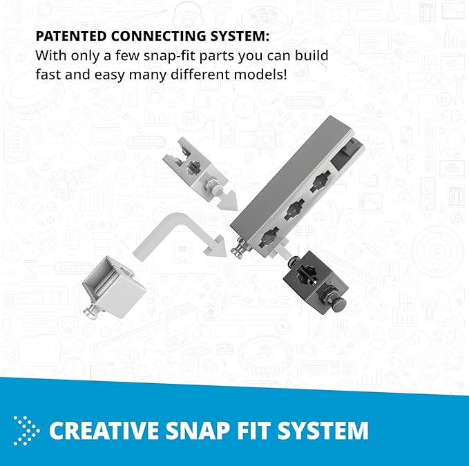 Engino Inventor STEM Toys, 25 Multimodel Set, Building Kit for Kids 6+, Engineering STEM Toys, Science Project for Young Inventors, Gift for Boys & Girls