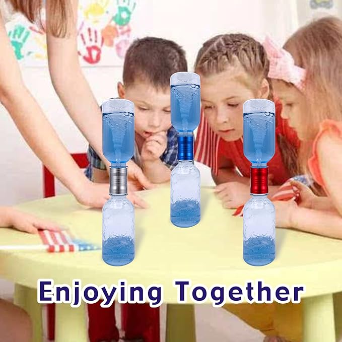 Tornado Maker, Weather Toys, Ultra-Light Aluminum Connecting Tube, Including 2 Empty Bottles, Watertight Tornado Toy, Suitable for Kids' Science Experiments (Pink)