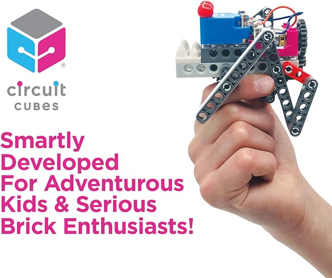Circuit Cubes Mechs Move! Multi-Creature Mobility Launch Kit - Engineering STEM Kit for Children and Adults