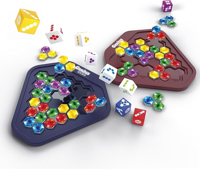 SmartGames Genius Gems from The Classic Two-Player Battle Game for Ages 8 + Now with 5 Levels and Over 10,000 Puzzle Combinations