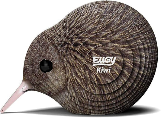 Eugy Kiwi Bird 3D Puzzle - 24 Piece Eco-Friendly Educational Toy Puzzle for Boys, Girls & Kids Ages 6+