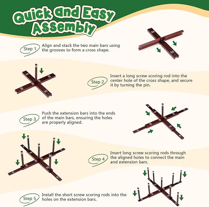 Peradix Ring Toss Game for Kids, Indoor Outdoor Fun Holiday Lawn Yard Game for Family & Adults with 26 Rings, Easy Set Up Backyard Beach Outdoor Game Toys, Portable to Carry Outside Kids Camping Sport