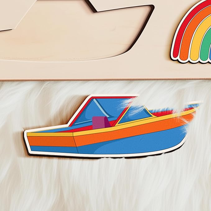 Personalize Busy Board, Name Puzzle,1 Year Old Girl and Boy Kid Gifts, Customized Baby Gift, Montessori Educational Name Toy, Wood Puzzle 1-3