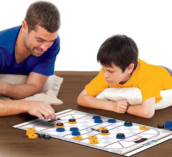 MasterPieces Officially licensed NHL St. Louis Blues Checkers Board Game for Families and Kids ages 6 and Up