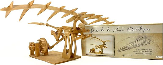 PATHFINDERS STEM Kit – Leonardo da Vinci Ornithopter | 3D Puzzle & Engineering Toy for Kids Ages 9+ | Educational Science & Learning Resource | Fun Gift Idea for Girls
