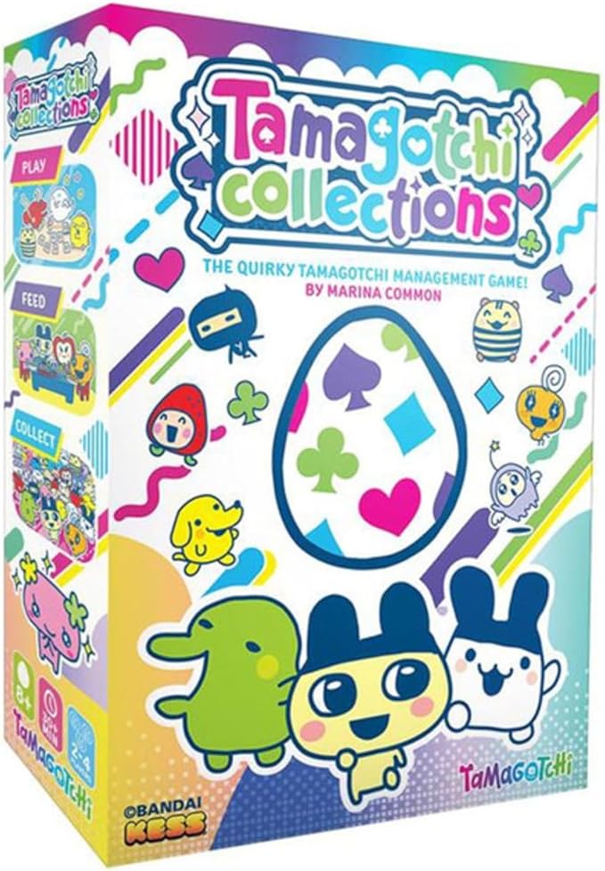 Tamagotchi Collections - The Quirky Tomagotchi Management Game: Feed, Play, and Care for Your Friends. for Ages 8 Years and up - 2 to 4 Players