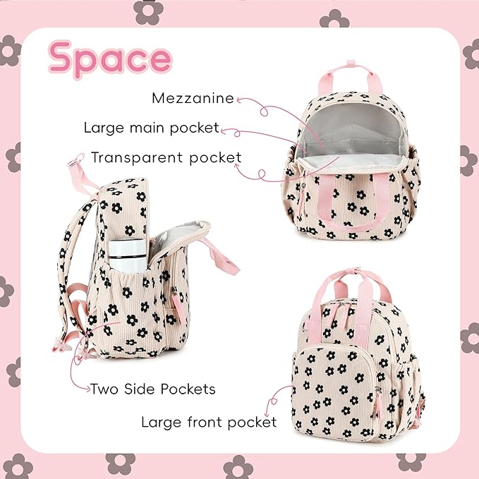 Bluboon Toddler Backpack for Girls Boys 2-4 Cute 12" Preschool Kindergarten Backpacks Kids Daycare Bags School Travel