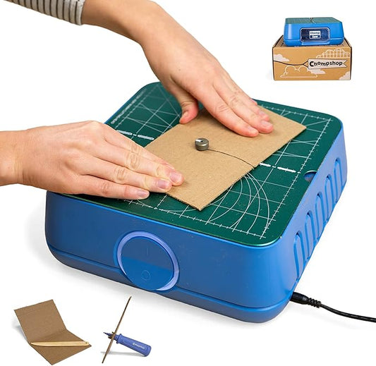 ChompSaw | The Ultimate Kid-Safe Power Tool for Cutting Cardboard | STEM + STEAM Educational Toy for Boys and Girls Ages 5+ | Upcycle Cardboard for Hands-On Learning & Creative Projects