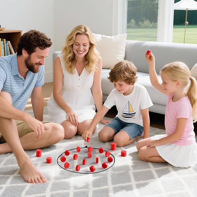 Magnet Game - Magnetic Chess Game for Kids & Family | Magnetic Strategy Game | Brain Teaser Puzzle for Ages 3+ | Camping, Travel Games