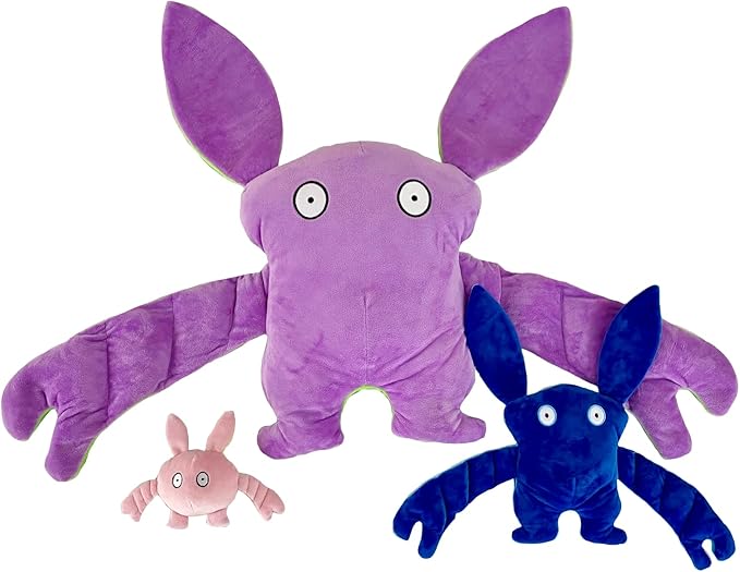 3 Pack Includes: Weighted Stuffed Pillow Animal (Shin Shin) with Surprise Bumpaloo & Thumper - Soft & Cuddly Plush for Comfort & Sensory Support