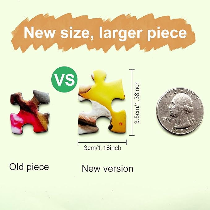 500 Pieces Jigsaw Puzzles for Adults and Teens and Kids Family Happy Games Cats' Party [Larger Size Pieces]