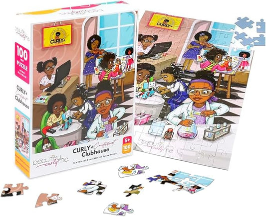 100 Piece Puzzle for Kids Ages 4-8 & 8-12 Year Old – Jigsaw Puzzle for Toddler Children, Girls & Boys – Educational Puzzle and Gift to Inspire Future Scientists, Engineers & Artists - 14"x19"