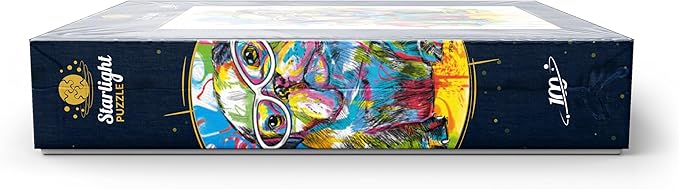 MyPuzzle Bulldog Fun - Premium 100 Piece Jigsaw Puzzle for Adults