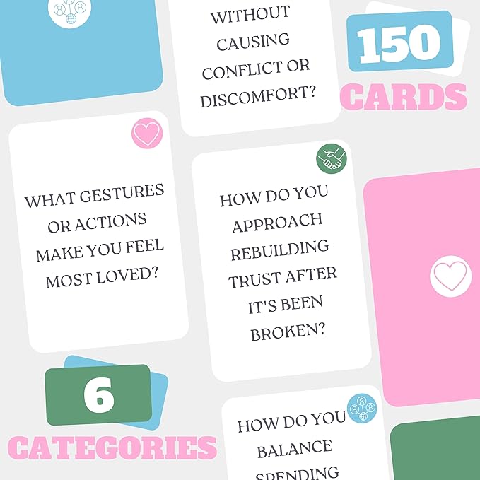 Soul Sync: 150 Conversation Starters for Couples – Deepen Connection & Intimacy – Perfect for Date Nights, Anniversaries, and Relationship Building