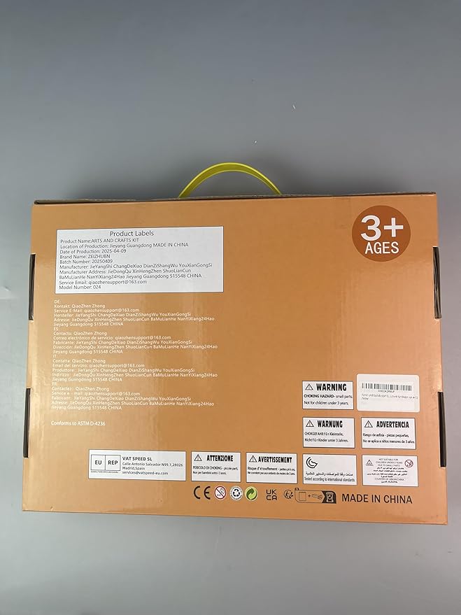 Arts and Crafts Supplies for Kids - 3000Pcs Craft Kit with Pipe Cleaners Crafts for Kids All in Art Crafting Box DIY School Supplies Materials Set Toys Gifts for Girls Boys Age 4 5 6 7 8 9 10 11 & 12