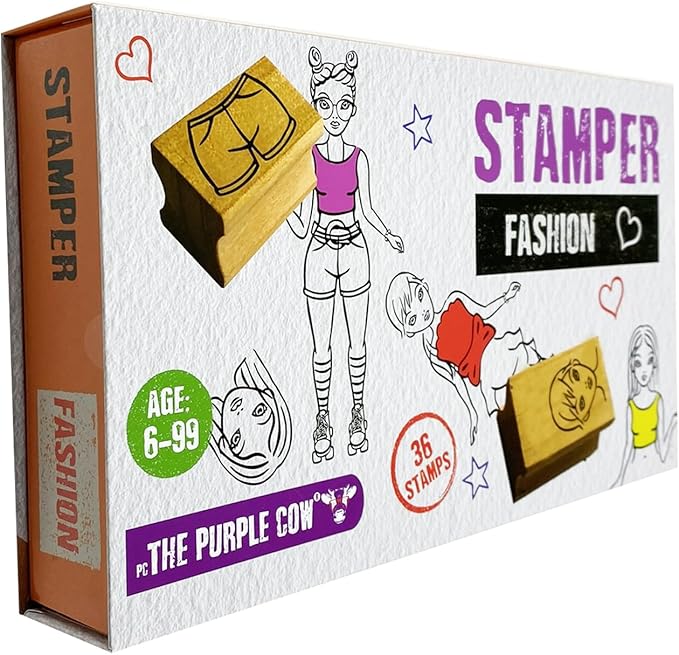 The Purple Cow - Stamper – Fashion Stamp Kits are Nothing Short of a Revolution in The Accessibility to Art Among Children and Adults Alike. Creative Design Tools is Now accessible to All