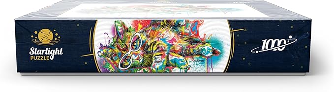 MyPuzzle Lazy Cat - Premium 1000 Piece Jigsaw Puzzle for Adults