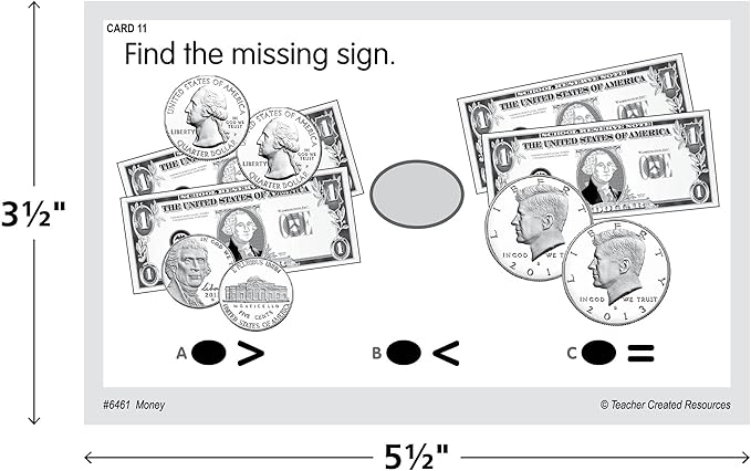 Teacher Created Resources Power Pen Learning Cards: Money (6461)