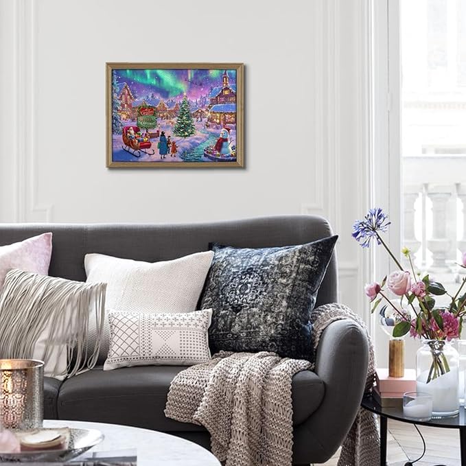 Christmas Puzzles for Adults 500 Pieces Funny Christmas Style Puzzles for Adult Challenging Puzzle Games for Family