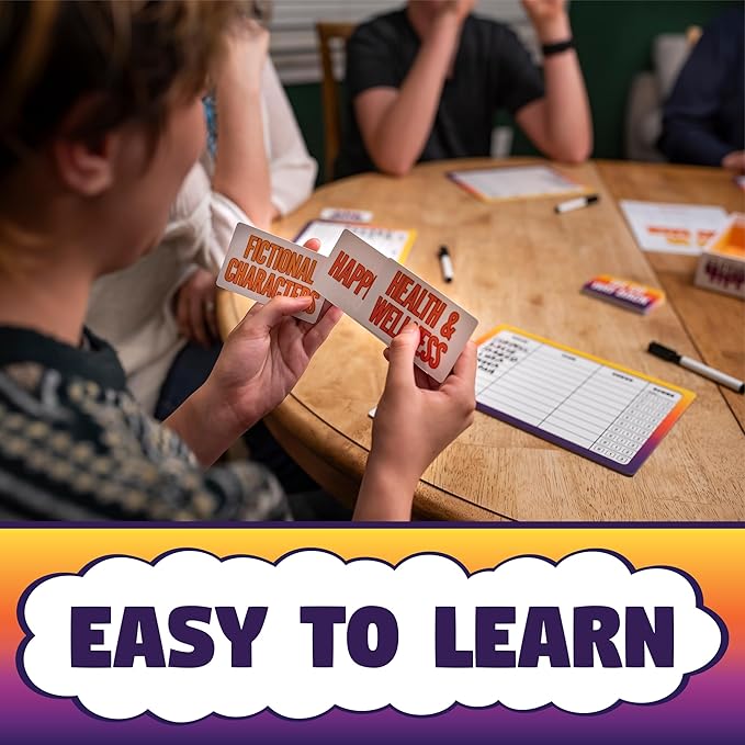 We Go Way Back – Board Games for Adults – Family Games – Party Games - Game Night – Give Clues, Cues, and Codes - Best Friend Game – Do You Know Your Family and Friends