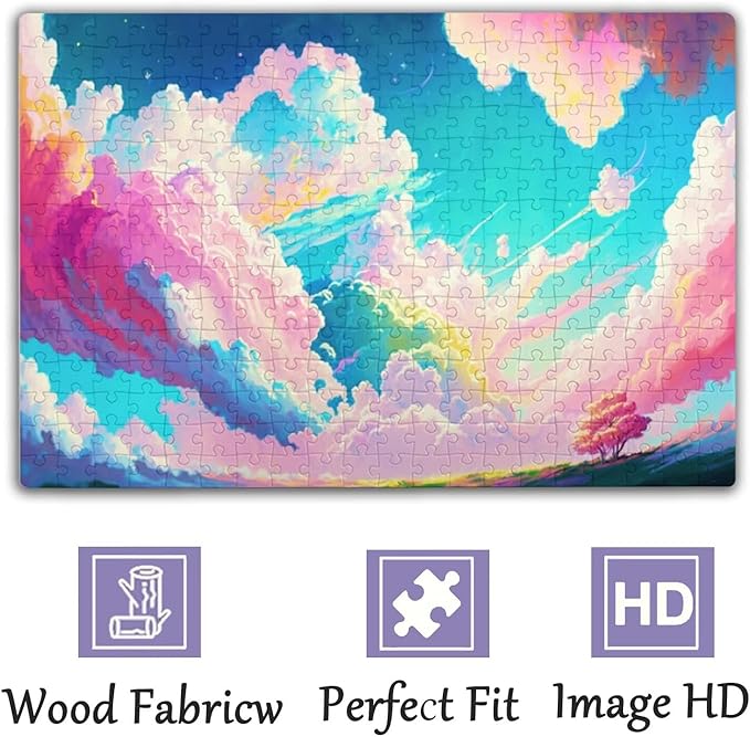 Puzzles for Adults 120 Pieces Vintage Snowman with Bird Puzzles for Children, Perfect for Challenging Nights - for Room Decor Home Decor Wall Decor - Gifts for Puzzles Lovers 10x8 inch