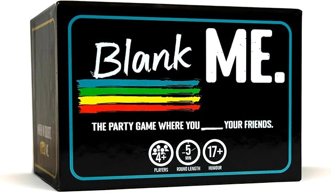 Blank Me - A Hilarious Party Game of Performance and Fill-in-The-Blank Monologues | The Party Game Where You Blank Your Friends | 17+ Adult Humor