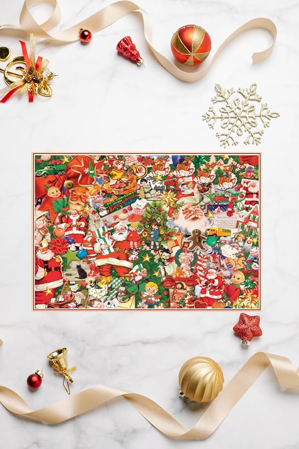 500 Piece Puzzles for Adults Jubilation of Christmas 20.5 x 15 Inch 500 Piece Jigsaw Puzzles for Adults Christmas Puzzles 500 Pieces for Adult