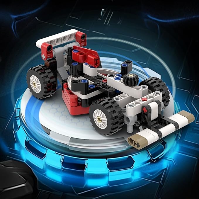 22-in-1 Building-Block technic-Cars-Set for Kids 8-12,Racing Cars, Motorcycles, Tractors, Helicopters, Robots Brick-Kits Compatible with Lego-technic, STEM-Toys for Gifts for Boys & Girls