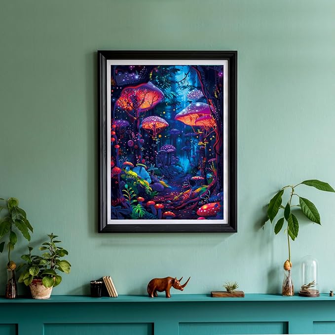 500 Piece Jigsaw Puzzle for Adults, Challenging Hard Puzzles for Kids and Teens Gift Choice Colorful Jellyfish (Multi-Magic World)